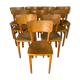 Set of 10 bistro chairs bar thonet year 60