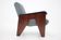 1960s oak armchair, Czechoslovakia
