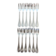 12 Christofle Albi cake forks