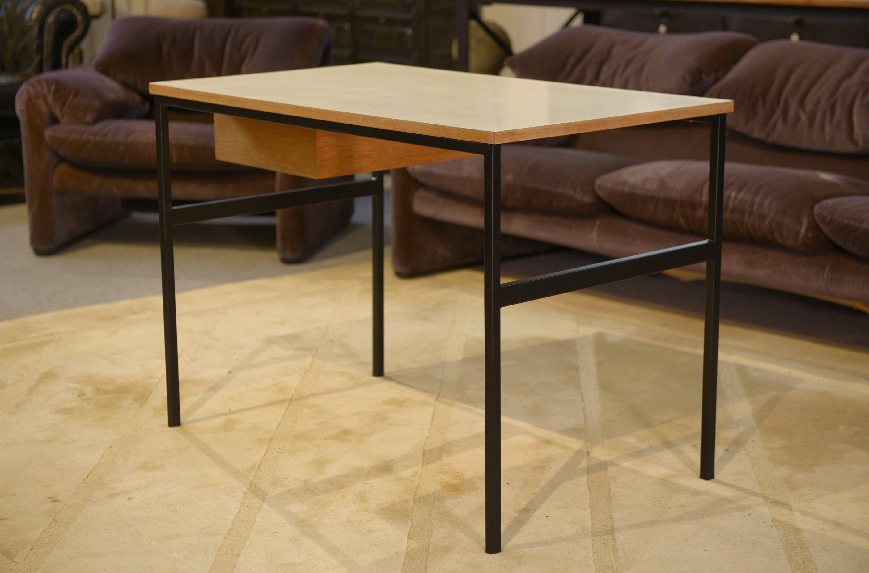 Student desk CM217 by Pierre Paulin published by Thonet 1960s