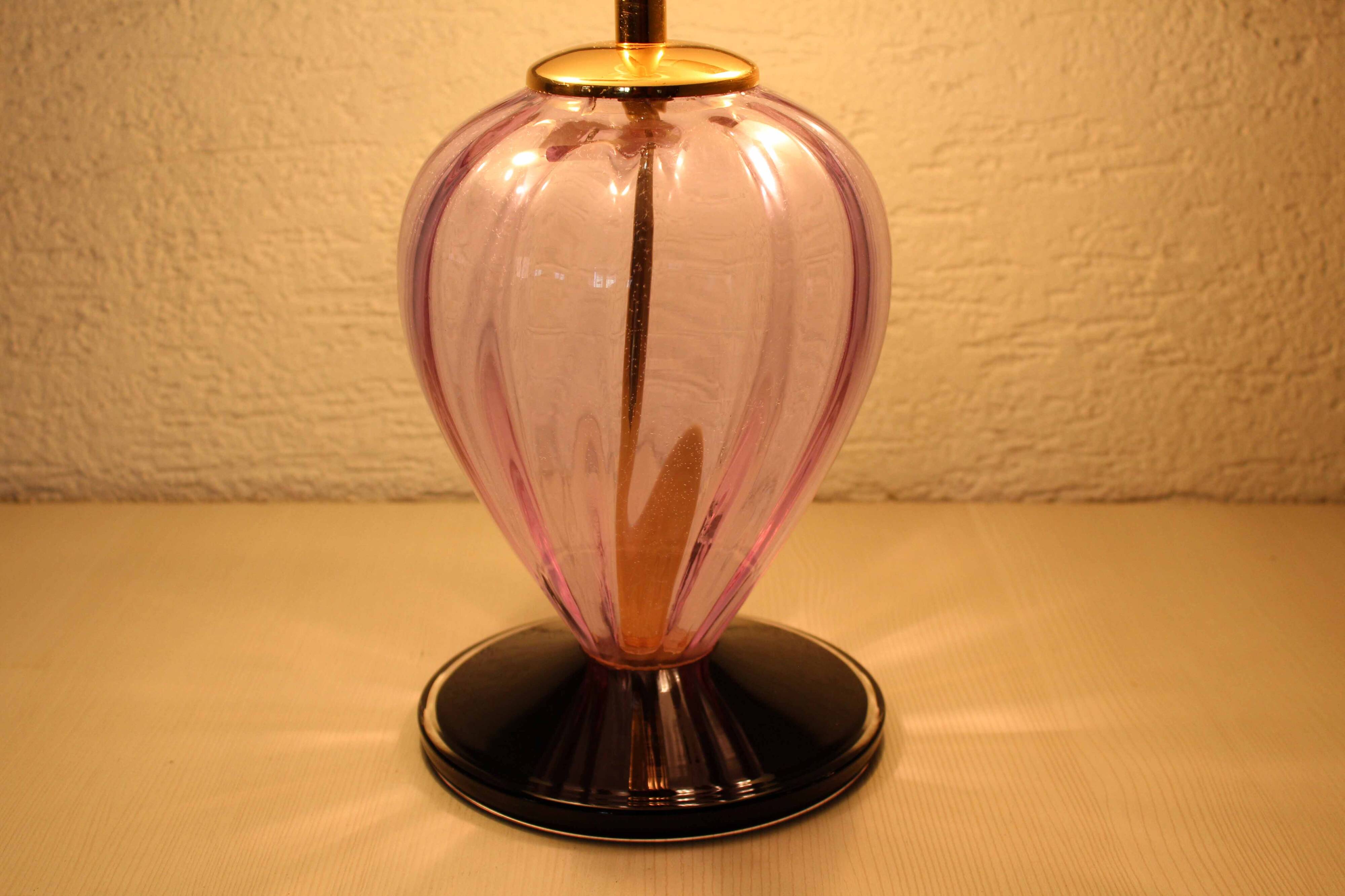 Murano glass lamp