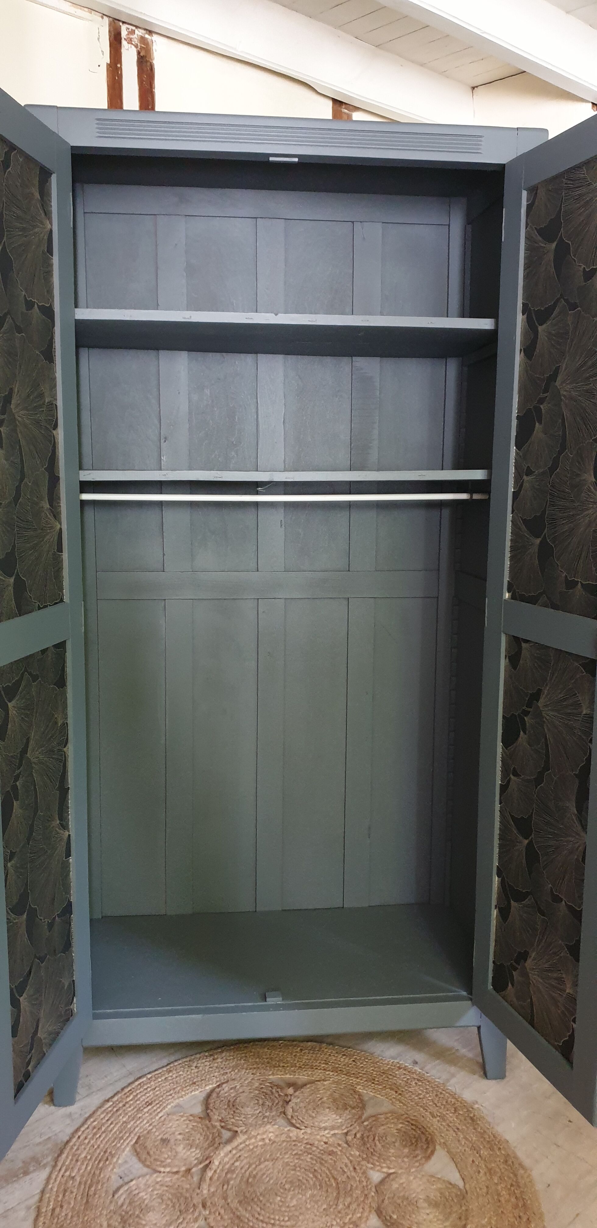 Grey Parisian wardrobe