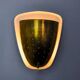 Regency brass wall light, Italy, 1970
