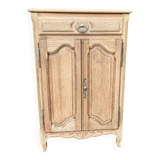 Adorable small country house buffet in raw oak.