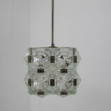 Set of Two Glass Pendant by Kamenicky Senov, 1960s