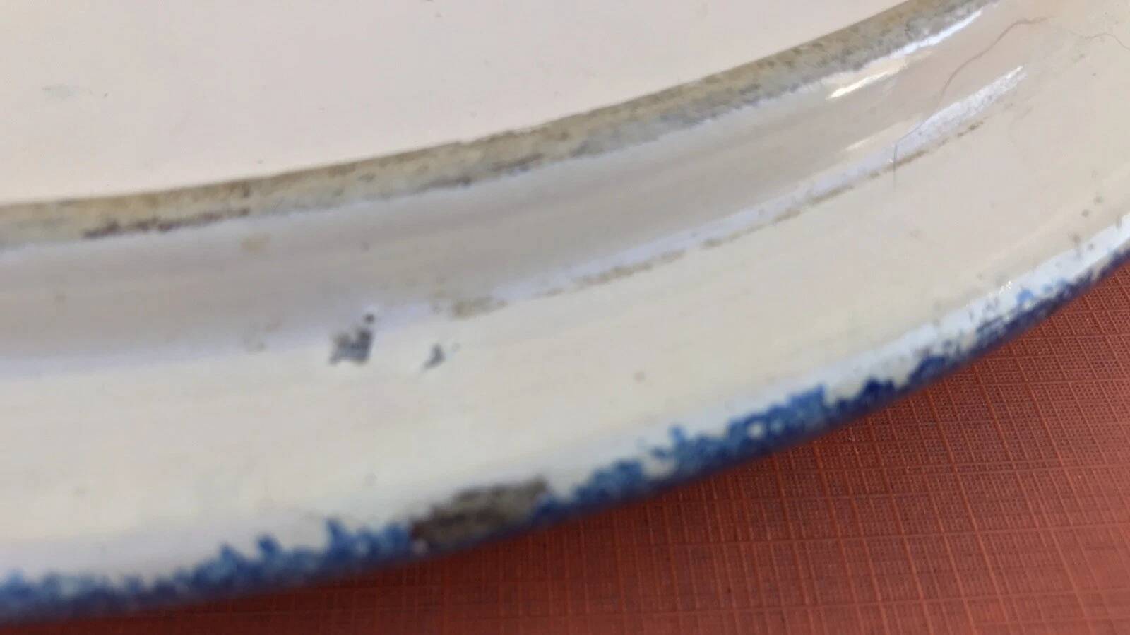 Ancien dessous de plat  Faïence Henriot Quimper