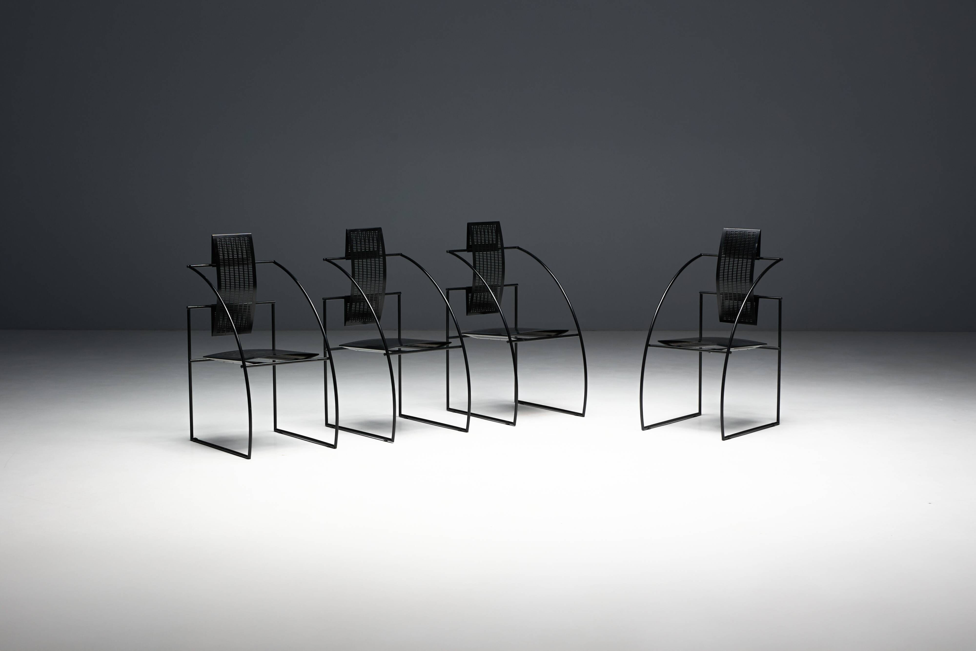 Quinta Chairs by Mario Botta for Alias, Italy, 1980s