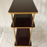 3 shelf harness, on wheels, vintage