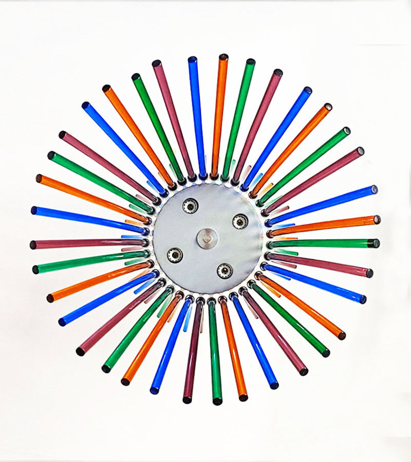 Tamiri chandelier by Roberto Pamio for Artemide 1970s