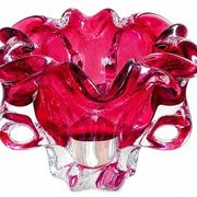 Bohemian glass cup by Josef Hospodka 1960