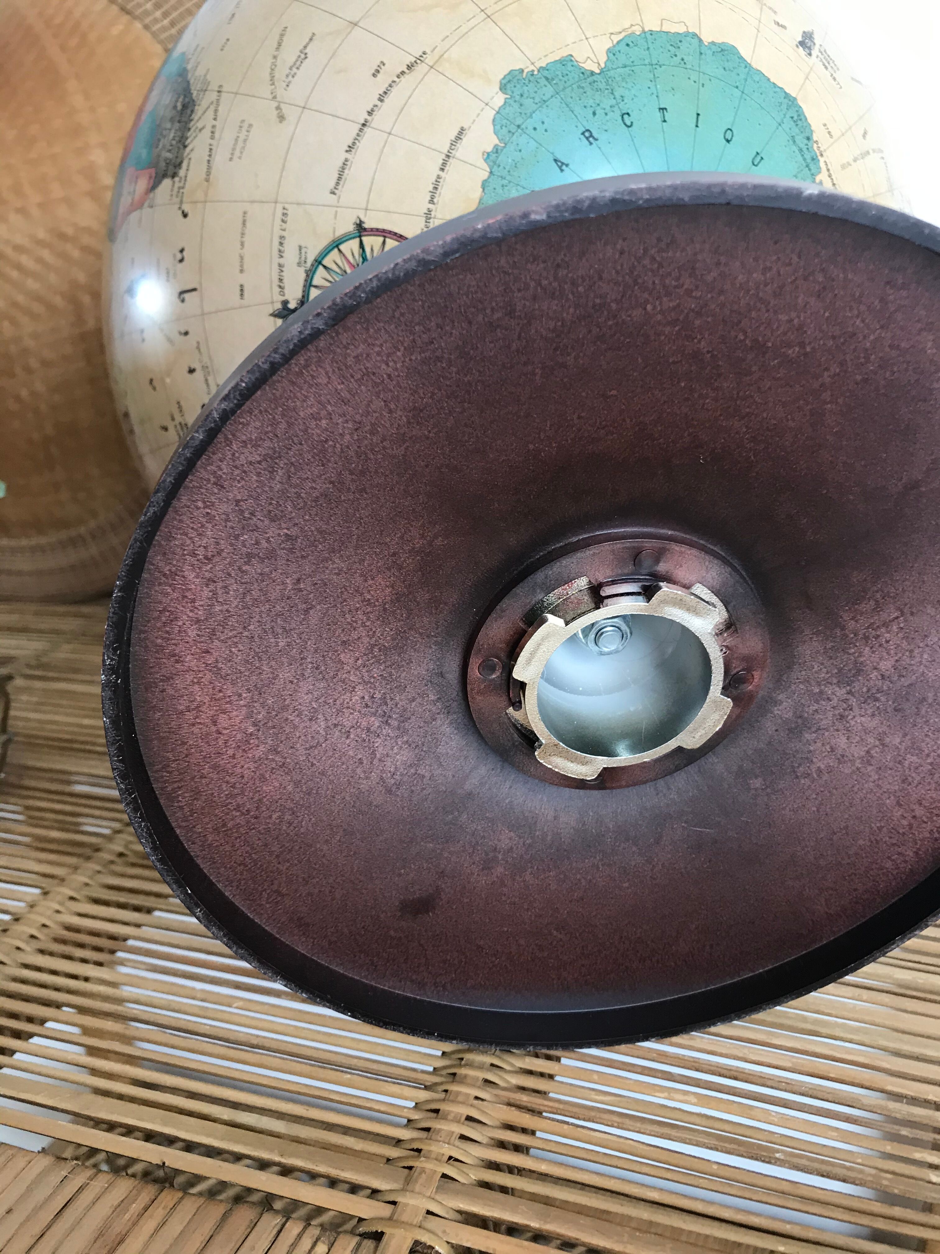 Scanglobe globe "world antique" made in denmark 1981