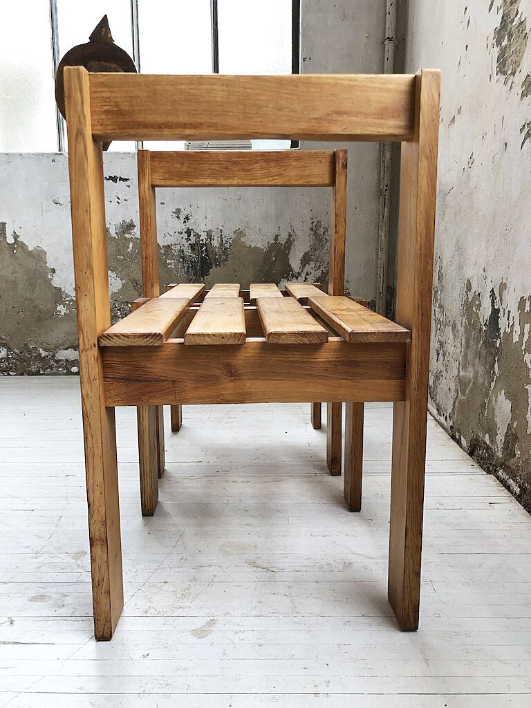 Duo de chaises pin