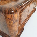 Art Deco Walnut Veneer Buffet, 1940s