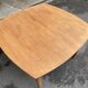 Renovated teak dining table Henry Rosengren Hansen Brande møbelindustri