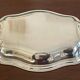 Silver metal bread basket Louis XV style