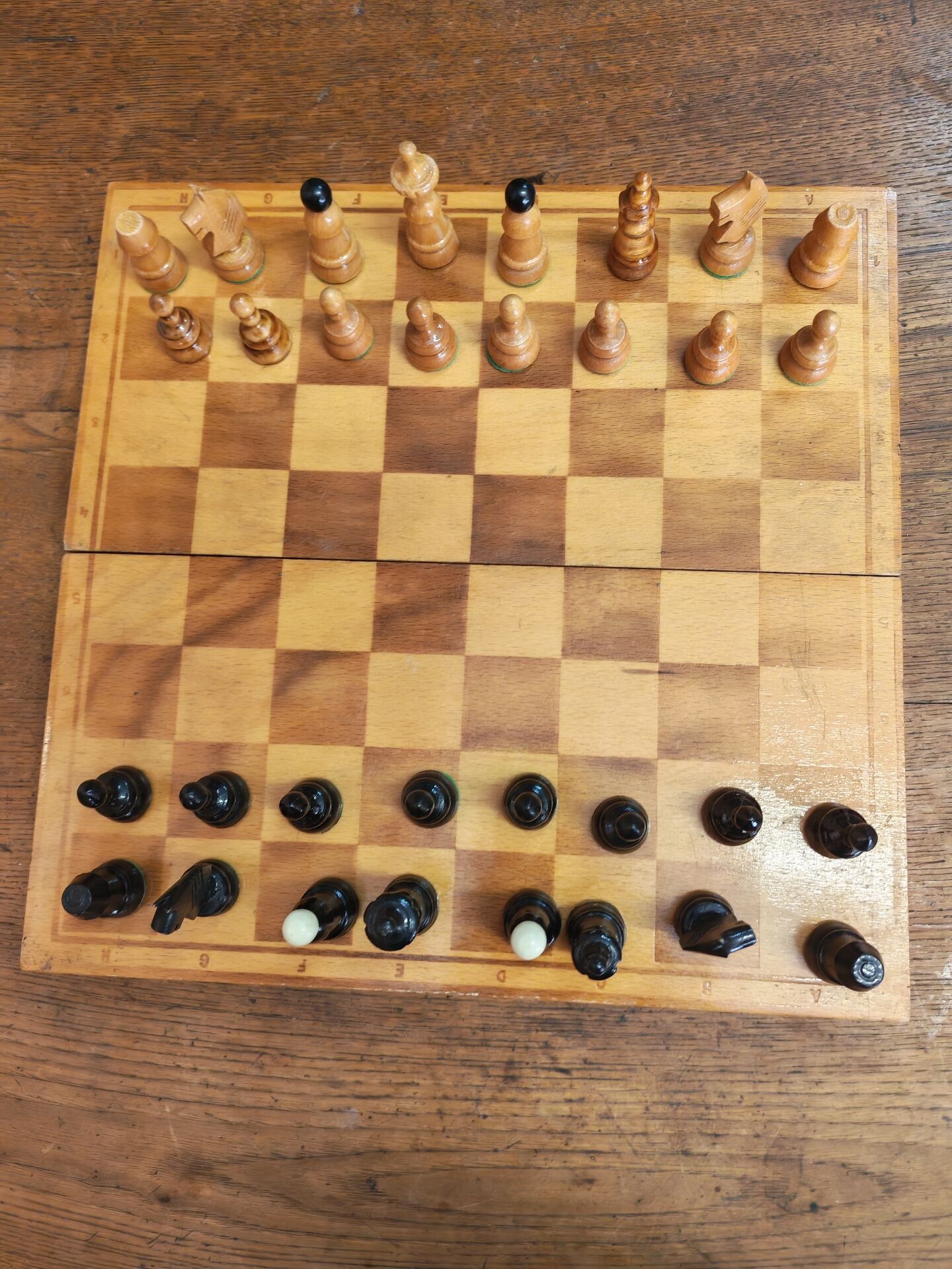 Vintage chess set
