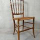 2 chaises Chiavari vintage originales – en bois