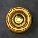 Vintage Italian Cascade Smoked Glass Table Lamp, 1970s