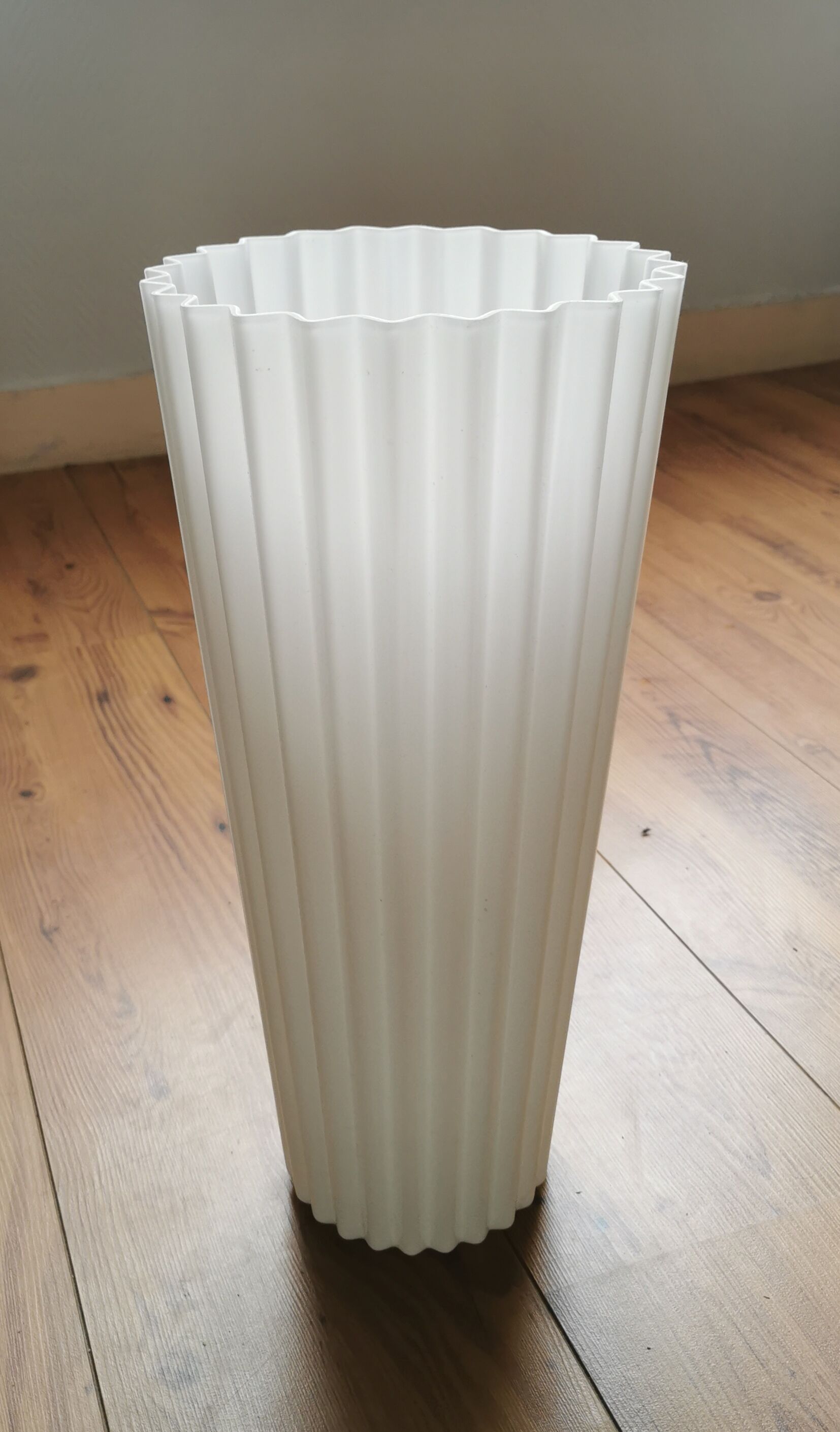 Suspension Art Deco en opaline