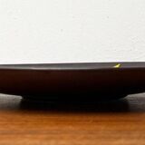 Mid-century German studio pottery wall plate with Ruscha sunflower motif, 1960s.