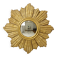 Golden Sun Mirror Plaster Sunburst Mirror Convex 48cm