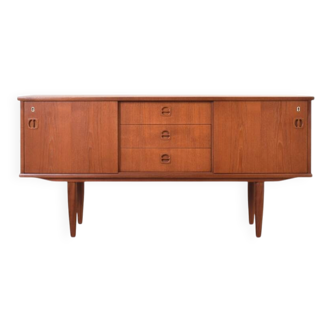 Enfilade en teck danois des années 1960.