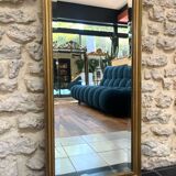 Mirror 228/47cm from the early 20th century, beveled glass.