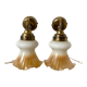 Pair of tulip sconces
