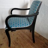 Restored bridge armchair