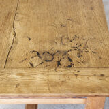 Natural wooden farm table - XIXth century