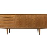 Vintage ash sideboard by BFM, poland, 1960s