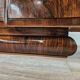 Art Déco Vanity Table in Nutwood with Mirror, Italian Design, 1940s
