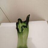 Blown glass vase