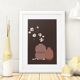 Illustration "Cherry trees" by Noums Atelier