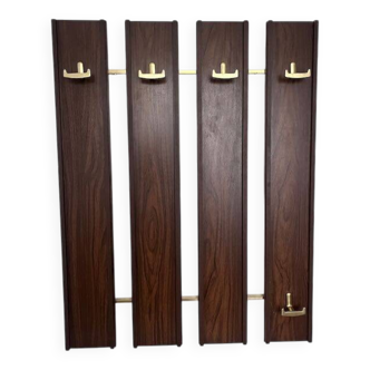Vintage wall-mounted coat rack