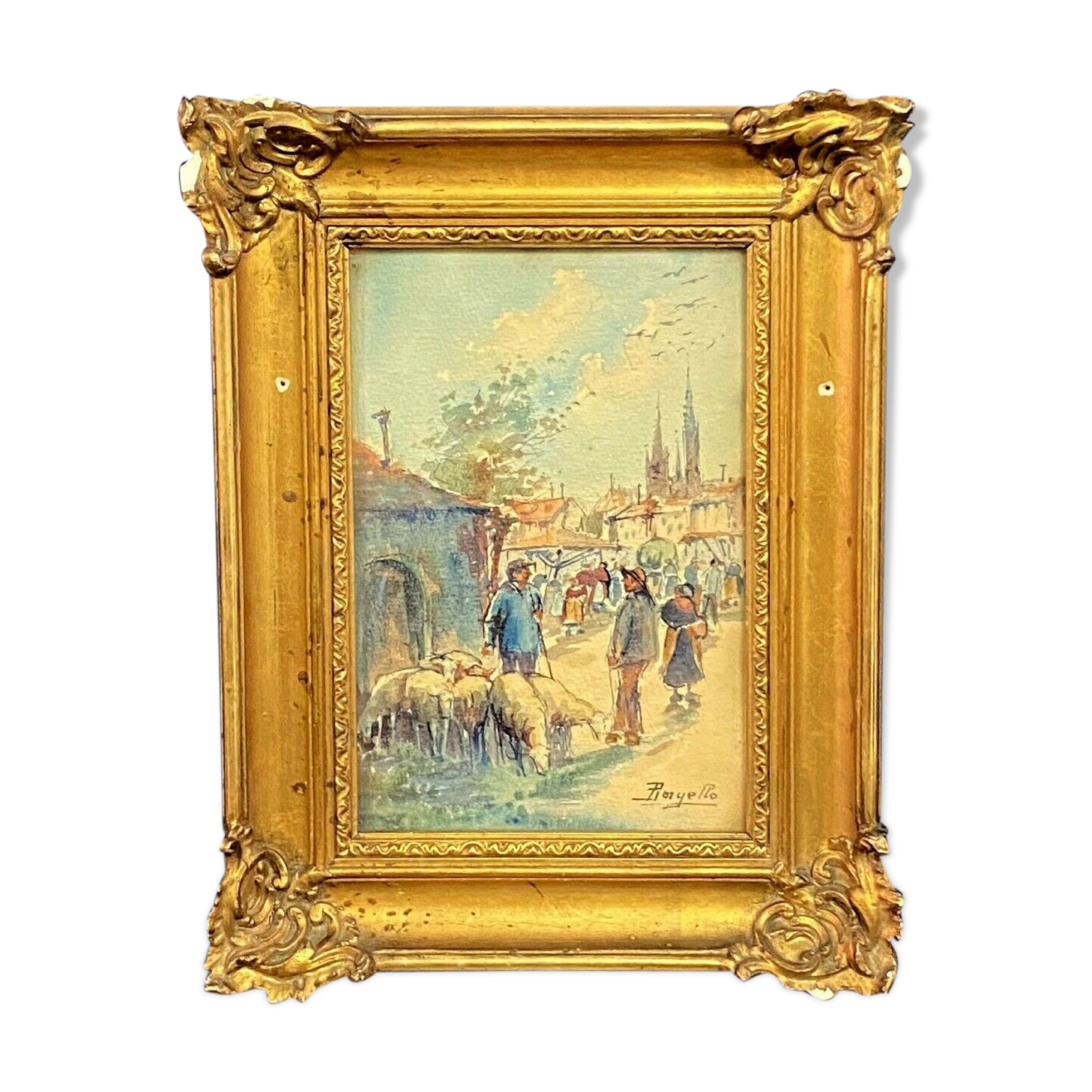 Watercolor, 1900s