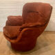 Velvet karate armchair by Michel Cadestin for Airborne