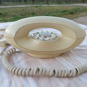 Futuristic Lady HPF vintage phone from the 80s