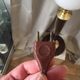 Lampe de bureau mazda bois et metal