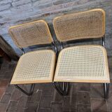 Set of 2 Cesca B32 chairs by Marcel Breuer
