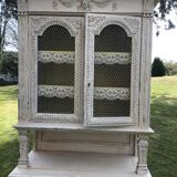 Antique sideboard from a medieval chest