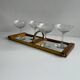 Plateau vintage art deco