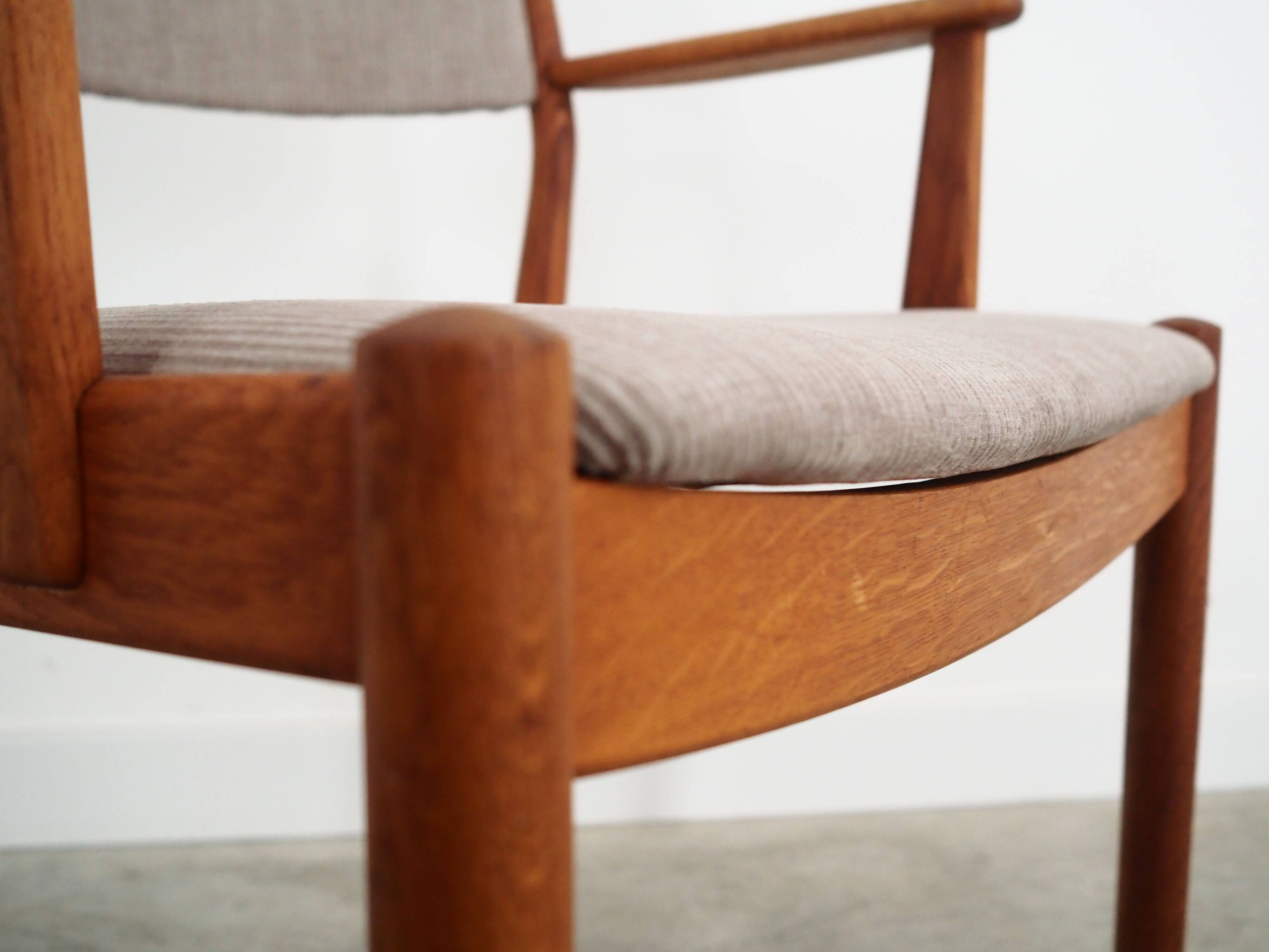 Oak chair, Danish design, 1960s, designer: Poul M Volther,  FDB