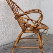 Pair of vintage shell armchairs 1950