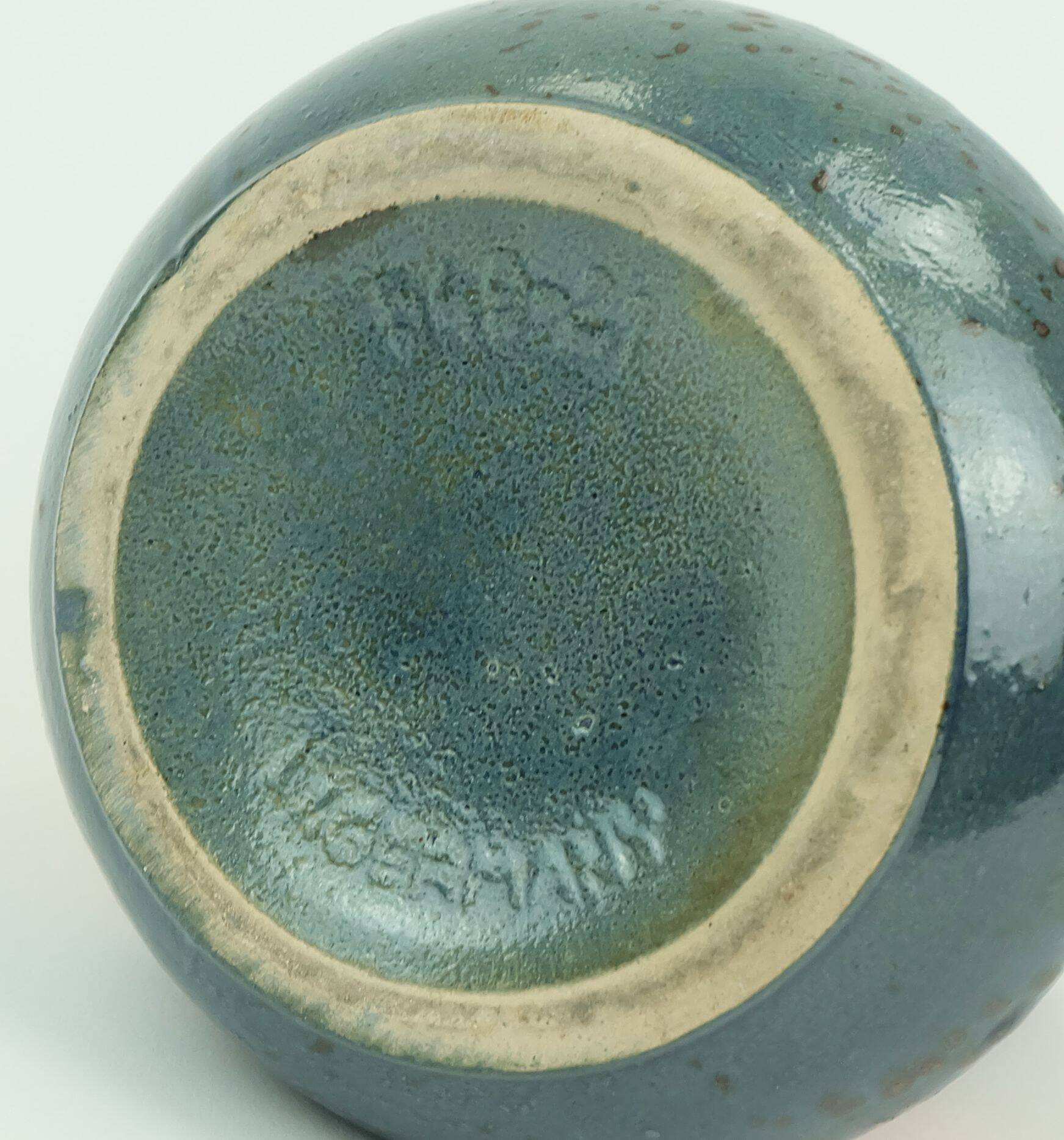 vintage 1960s west german scheurich VASE with lora decor model 549-21