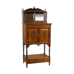 Cabinet en noyer du xixe