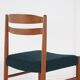 Set of 6 Carl Ekström for Albin Johansson chairs 'Dalarna' teak