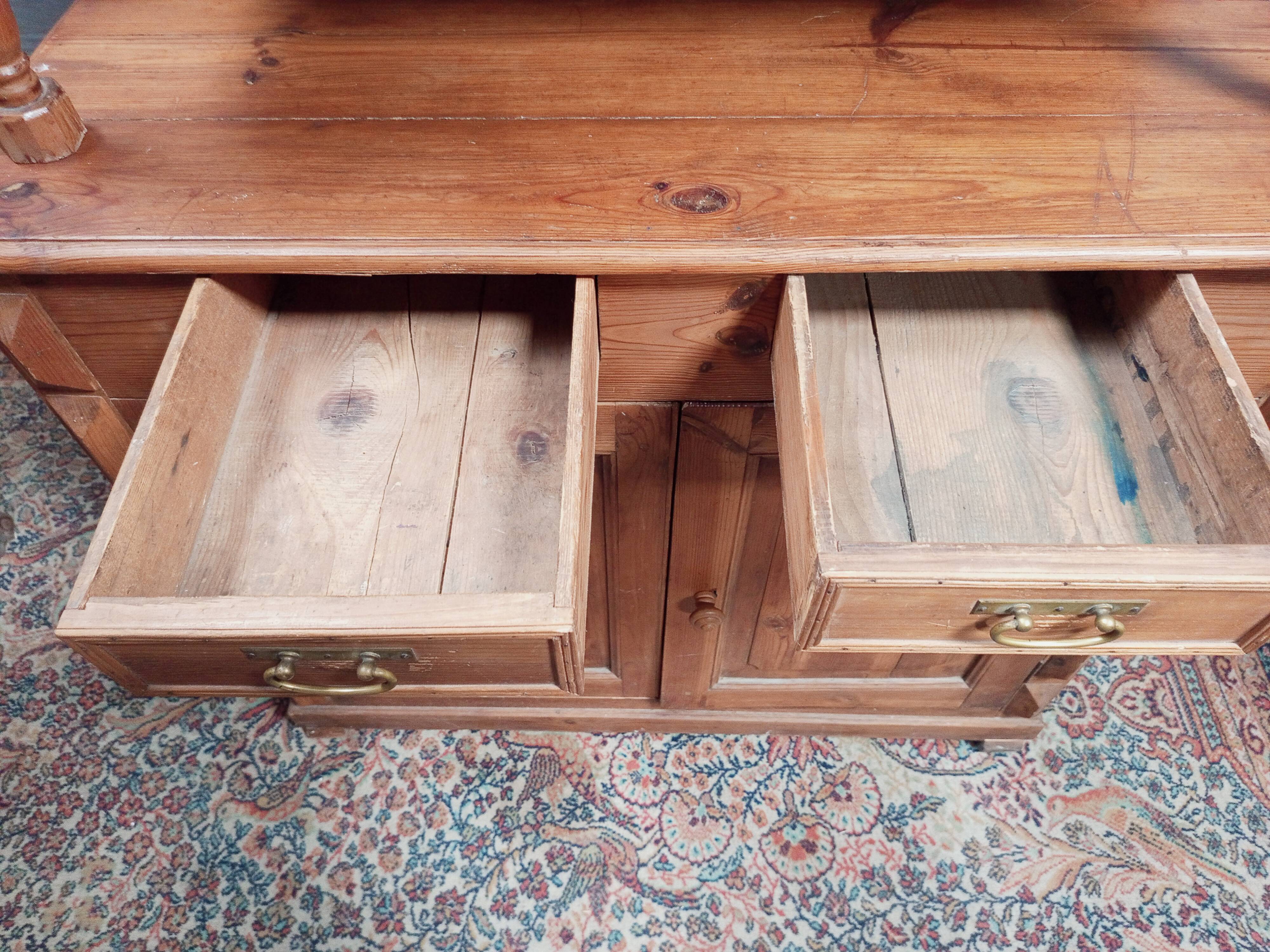 Savoyard pine sideboard
