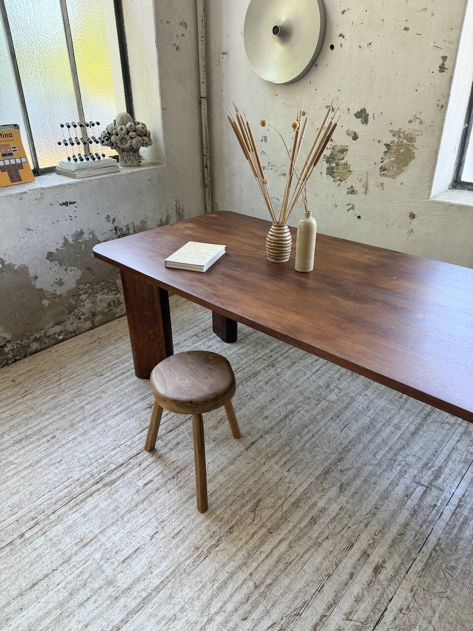 1950s oak reconstruction table