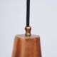 Large copper bag lamp, 1960s